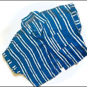 Forever 21 Button up Crop Top